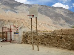 28 Basketball Net In School Courtyard In Yilik Village On The Way To K2 China Trek.jpg